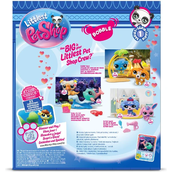 Littlest Pet Shop balenie 2 figúrok Petfluenceri MIX - Figúrky - Obrázok 36O7000K01