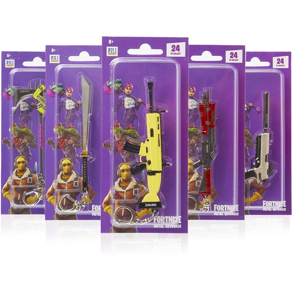 Kovová 3D kľúčenka Fortnite 12 cm - Kľúčenky - Obrázok 37RI100201