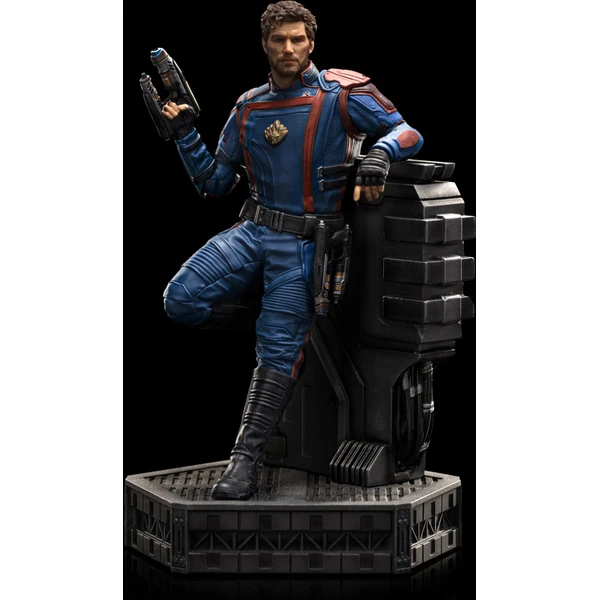 Soška Iron Studios Art Scale 1/10 Marvel: Guardians of the Galaxy 3 - Star-Lord 19,8 cm - Sochy a sošky - Obrázok 38RA000J01