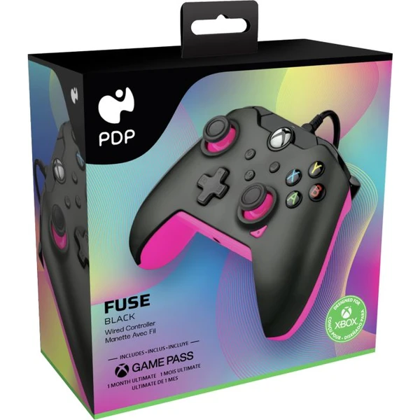 PDP XS/XO/PC Wired Controller pre Xbox Series X - Fuse Black - Herné ovládače - Obrázok 39AWF00101