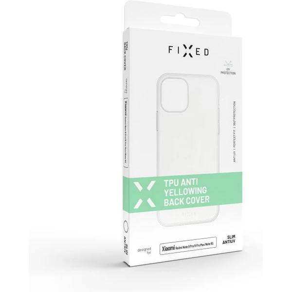 FIXED Slim AntiUV TPU kryt Xiaomi Redmi 13C/POCO C65 číry - Puzdra - Obrázok 39M0000J01