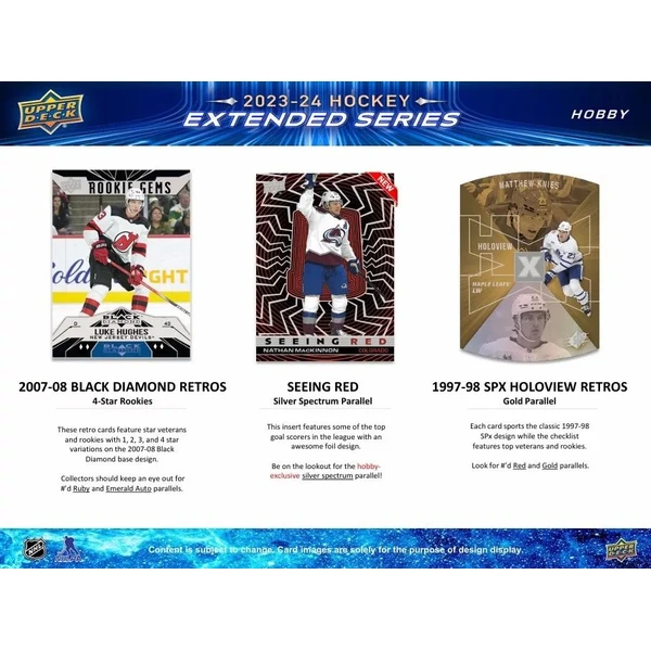 Hokejové karty 2023-24 Upper Deck Extended Series Hockey Hobby Box - Hokejové karty - Obrázok 3A67000L01