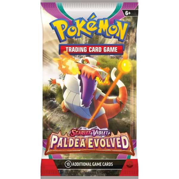 Pokémon TCG: SV02 Paldea Evolved - Kiosk Booster - Pokémon karty - Obrázok 3A8F000J01