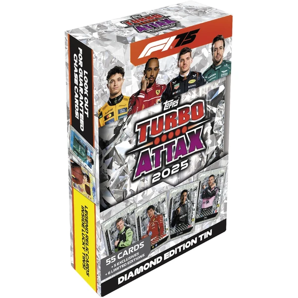 Topps Formula 1 2025 Turbo Attax - Diamond Edition Tin - Karty Formula 1 - Hlavný obrázok