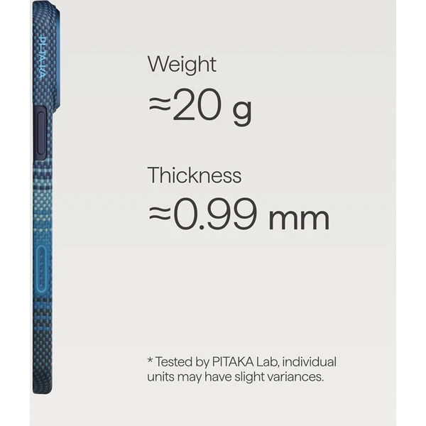 Pitaka Ultra-Slim Case MagSafe kryt iPhone 17 Pro Max Moonrise - Puzdra - Obrázok 3e8253fc35db4cb38ae319b3f47599da