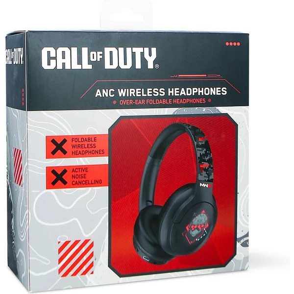 OTL bezdrôtové náhlavné slúchadlá ANC Call of Duty Modern Warfare 3 čierne - Slúchadlá - Obrázok 4147000701