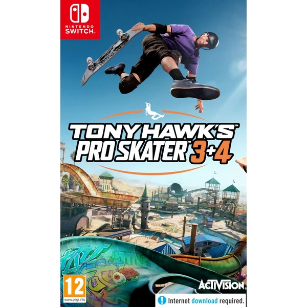 Tony Hawk's Pro Skater 3 + 4 (Code in Box) (Switch) - Hry na Nintendo Switch - Hlavný obrázok