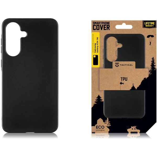 Tactical TPU kryt Samsung Galaxy A36 5G čierny - Puzdra - Obrázok 422f8103def5475bb90724661c022777