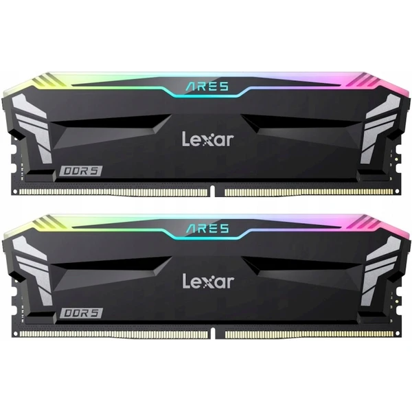 Lexar ARES RGB 32GB (2x16GB) DDR5 6000MHz CL30 čierna EXPO - Operačné pamäte - Obrázok 4279000J01
