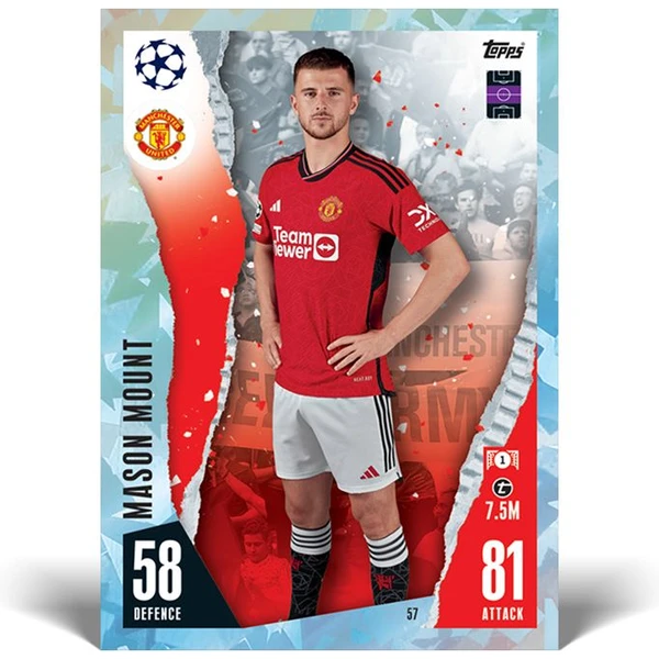 Futbalové karty Topps UEFA UCL MATCH ATTAX 23/24 - Mega Multipack - Futbalové karty - Obrázok 4296000701