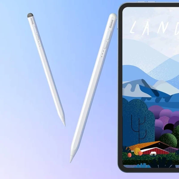 Baseus Smooth Writing 2 stylus s LED indikátormi stavu batérie biely - Stylusy - Obrázok 44UF000P01