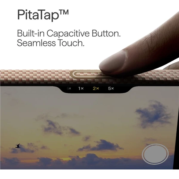 Pitaka Ultra-Slim Case MagSafe kryt iPhone 17 Pro Max Golden Glint - Puzdra - Obrázok 44db307fc2da4c428580671a596d3d89