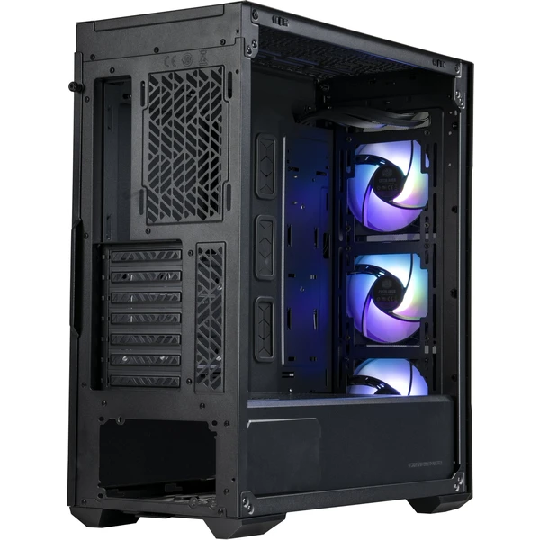 Cooler Master MasterBox TD500 MESH V2, priehľadná bočnica, čierna - Počítačové skrine - Obrázok 4684000601