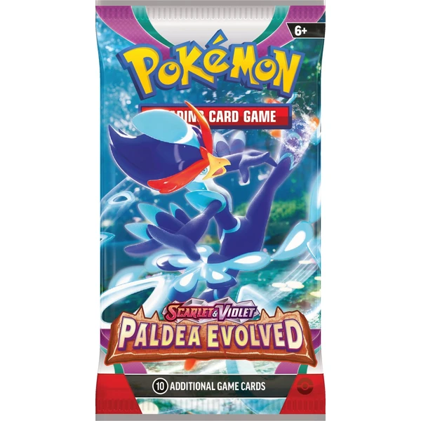 Pokémon TCG: SV02 Paldea Evolved - Kiosk Booster - Pokémon karty - Obrázok 4A8F000J01