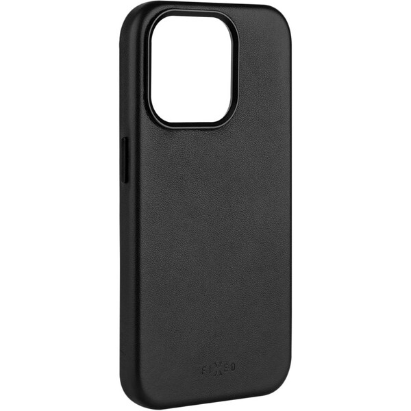 E-shop FIXED MagLeather kožený kryt s MagSafe Apple iPhone 15 Pro čierny