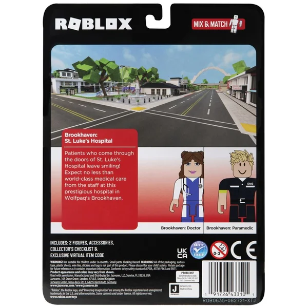 Roblox - Game Packs Brookhaven: St. Luke's Hospital - Figúrky - Obrázok 4C61700301