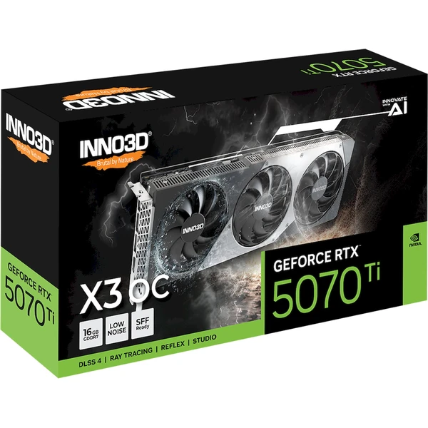 INNO3D NVIDIA GeForce RTX 5070 Ti X3 OC - Grafické karty - Obrázok 4QWH000K01