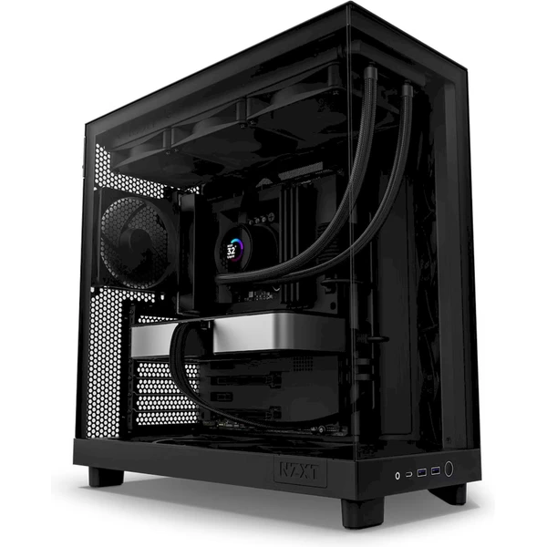 NZXT H6 Flow čierna - Počítačové skrine - Hlavný obrázok