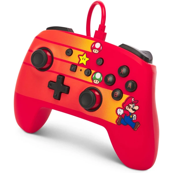 PowerA Enhanced Wired Controller pre Nintendo Switch – Speedster Mario - Herné ovládače - Obrázok 4VVM300401