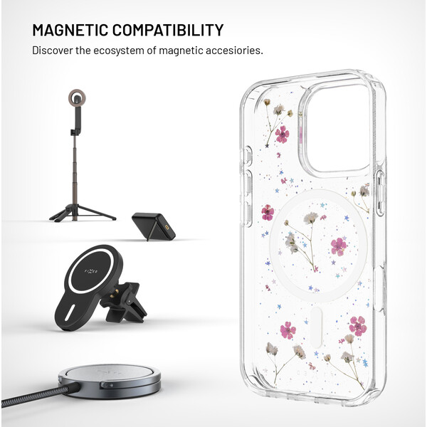 FIXED MagBloom kryt s MagSafe Samsung Galaxy A57 5G Blush Plum - Puzdra - Obrázok 52987b559035470e8a78f98030c714c8