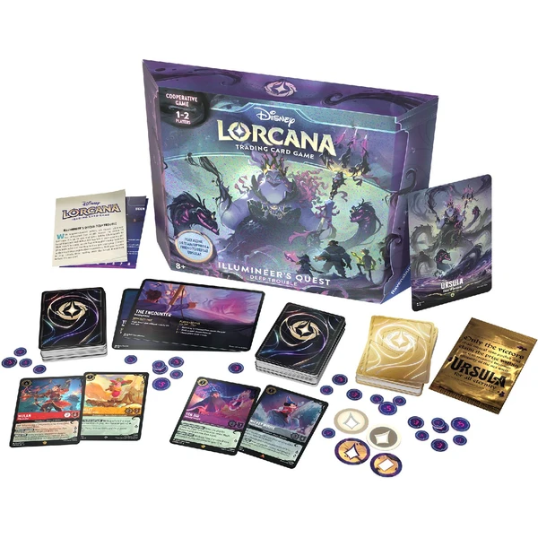 Disney Lorcana: Ursula's Return - Illumineer's Quest Deep Trouble - Disney Lorcana TCG - Obrázok 52F3000J01