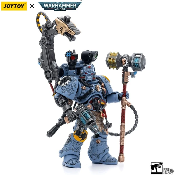 Akčná figúrka Warhammer 40k 1/18 Space Wolves Iron Priest Jorin Fellhammer 12 cm - Figúrky - Hlavný obrázok