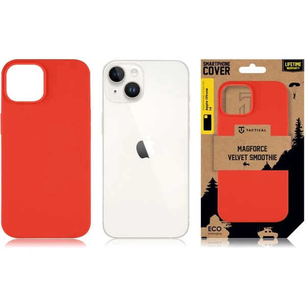 Tactical MagForce Velvet Smoothie Kryt pre Apple iPhone 14 Chilli - Puzdra - Obrázok 53c19905d7864966a054452956d6c1fe