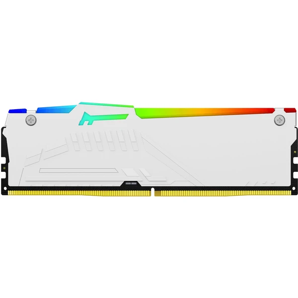 Kingston FURY Beast White RGB DDR5 16GB 6000MT/s CL30 DIMM (1x16GB) EXPO/XMP - Operačné pamäte - Obrázok 54ME000K01