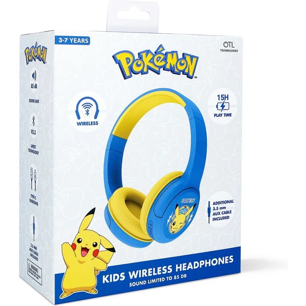 POKÉMON PIKACHU - Core Kids Wireless - Slúchadlá - Obrázok 54ZS100501