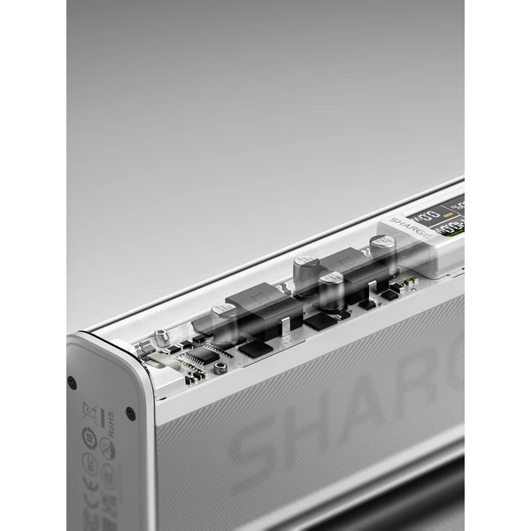 SHARGE Shargeek 140W powerbanka, 20000 mAh, LCD, strieborná - Powerbanky - Obrázok 54c4307cc9f54b76833b73a7770e8db9