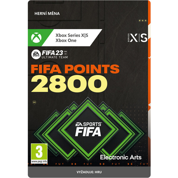 E-shop FIFA 23 Ultimate team - FIFA Points 2800 (Xbox One/Xbox Series) (SK)