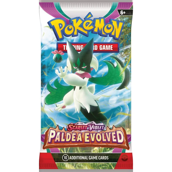 Pokémon TCG: SV02 Paldea Evolved - Kiosk Booster - Pokémon karty - Obrázok 5A8F000J01