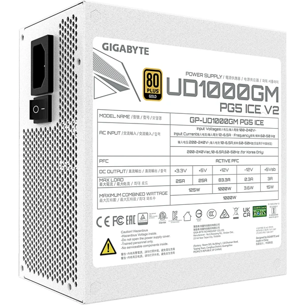 GIGABYTE GP-UD1000GM PG5 V2 ICE - Zdroje - Obrázok 5DOK000K01