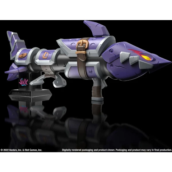 Replika zbrane League of Legends: NERF LMTD - Jinx Fishbones