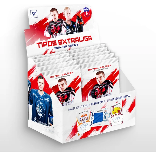 Hokejové karty SportZoo Tipos Extraliga 2024/25 - 2. séria - Retail Balíček - Hokejové karty - Obrázok 5FSF000N01