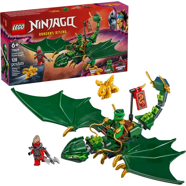 LEGO Ninjago 71829 Lloydov zelený lesný drak - LEGO - Hlavný obrázok