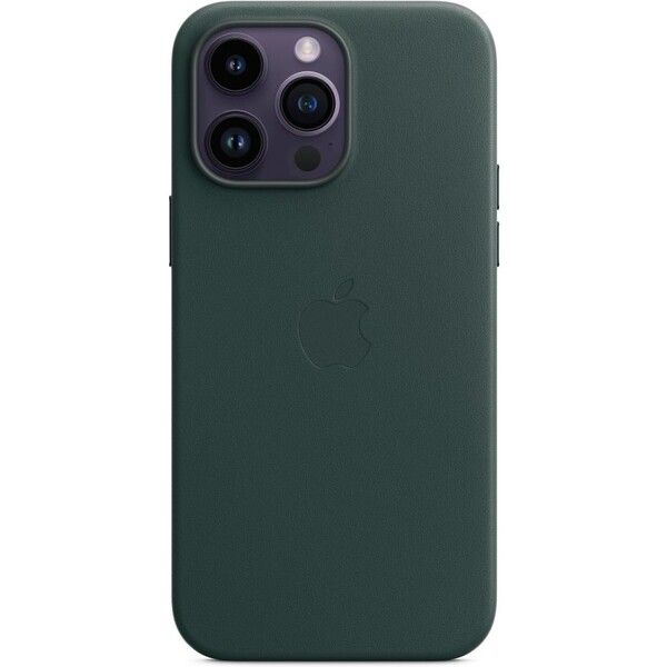 E-shop Apple kožený kryt s MagSafe na iPhone 14 Pro Max píniovo zelený