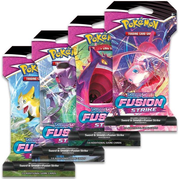 Pokémon TCG: SWSH08 Fusion Strike - 1 Blister Booster - BRLOH.sk