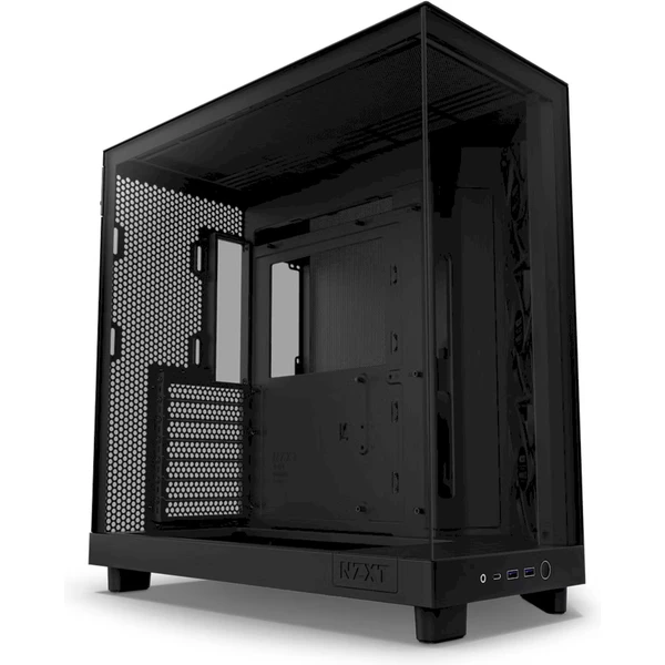 NZXT H6 Flow čierna - Počítačové skrine - Obrázok 5VGA000L01