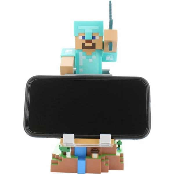 EXG Cable Guys Minecraft - Steve in Diamond Armour R.E.S.T - Figúrky - Obrázok 63RD000O01