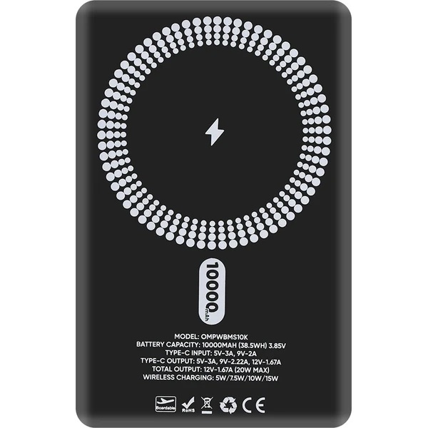 OBAL:ME MagNetix Powerbanka 10000mAh Black - Powerbanky - Obrázok 646c4a68b67f4256b14f62cf58a8f186