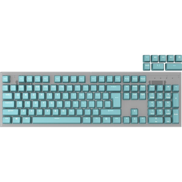 E-shop Genesis LEAD 300 náhradné klávesy tyrkysové