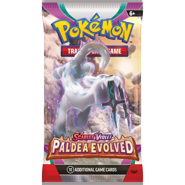 Pokémon TCG: SV02 Paldea Evolved - Kiosk Booster - Pokémon karty - Obrázok 6A8F000J01