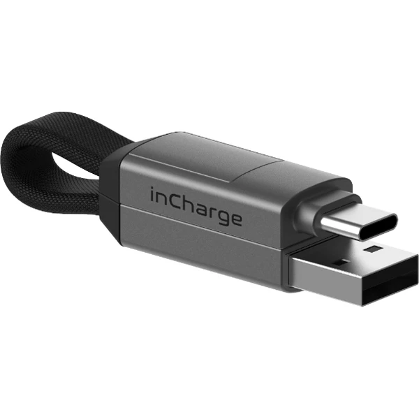 inCharge 6v1 napájací kábel sivý - Káble a redukcie - Obrázok 6AUH400301