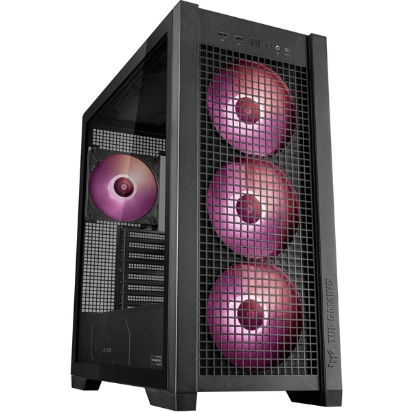 ASUS TUF GAMING GT302 TG ARGB čierna - Počítačové skrine - Obrázok 6CY5000L01
