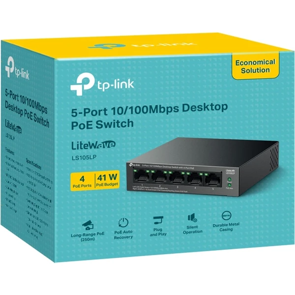 TP-Link LS105LP swtich - Switche - Obrázok 6E61000N01