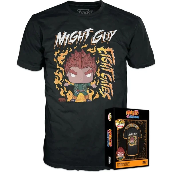 Funko Boxed Tee: Naruto - 8 Gates Guy S - Tričká - Hlavný obrázok