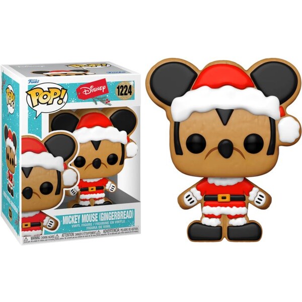 E-shop Funko POP! #1224 Disney: Holiday- Santa Mickey (Gingerbread)