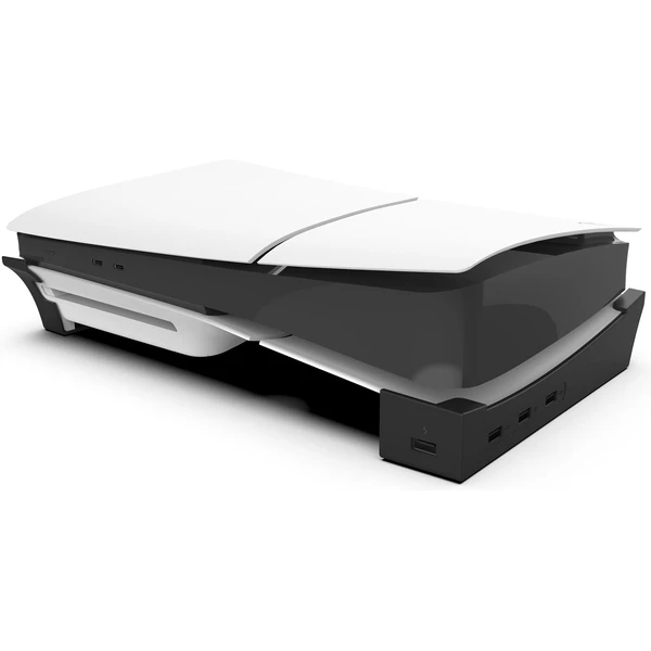 iPega P5S008A Horizontálne Stojan s USB HUB pre PS5 Slim/PS5 Pro čierny - Stojany - Hlavný obrázok