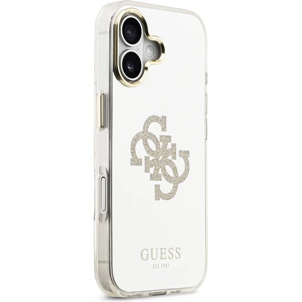 Guess PC/TPU Mirror 4G Glitter Logo MagSafe kryt iPhone 17 zlatý - Puzdra - Obrázok 6c5048244c16491391ae4fa95b2e5c5f